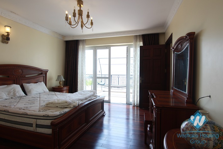 A super large duplex apartment for rent in Tay Ho District, Hanoi, Vietnam