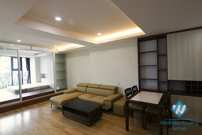 Lake view 2 bedrooms apartment for rent in Tran Vu, Truc Bach