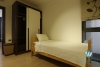 Serviced apartment with long balcony for rent in Kim Ma, Ba Dinh