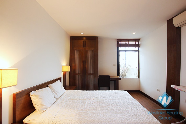 Lake view 2 bedrooms apartment for rent in Quang Khanh st, Tay Ho