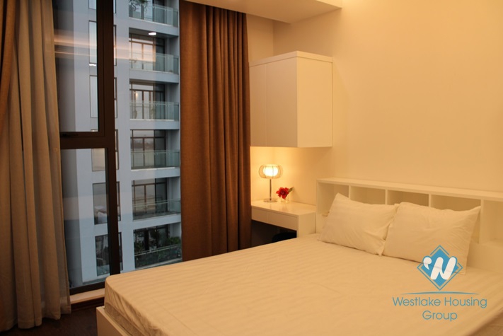 Morden one bedroom apartment for rent in Sun Grand, Thuy Khue, Ba Dinh