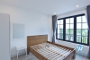 Lake view 1 bedroom apartment for lease in Yen Phu village, Tay Ho