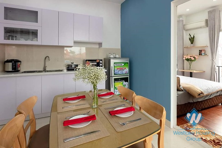 A lovely two bedrooms apartment for rent in Au Co, Tay Ho