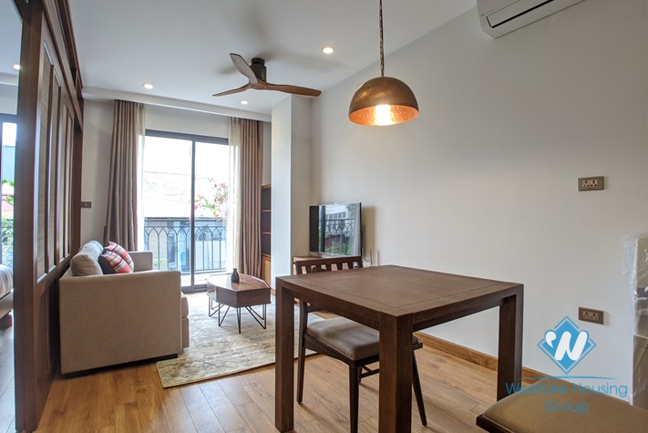 Japanese style one bedroom apartment for rent in Ling Lang, Ba Dinh