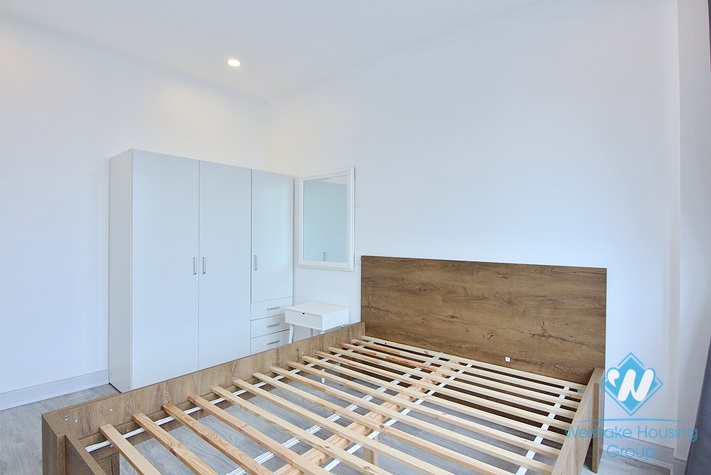 Lake view 1 bedroom apartment for lease in Yen Phu village, Tay Ho