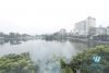 Lake view 2 bedrooms apartment for rent in Tran Vu, Truc Bach