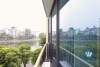Lake view 2 bedrooms apartment for rent in Tran Vu, Truc Bach