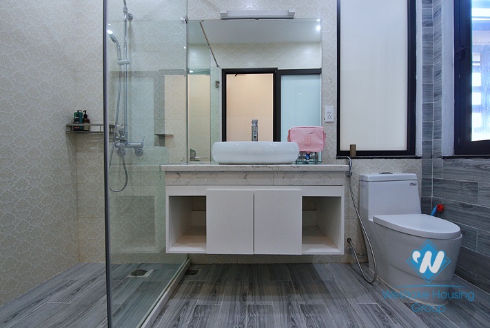Spacious one bedroom apartment for rent in Au Co, Tay Ho