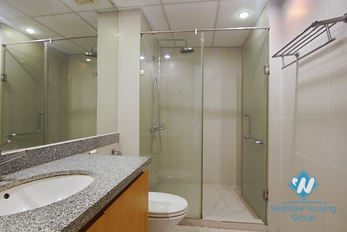 Lake view 03 bedrooms apartment with big balcony for rent in Tay Ho area