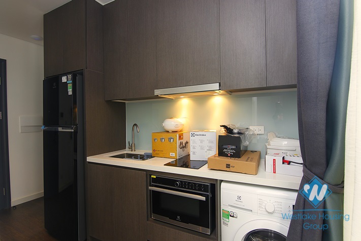 A morden one bedroom apartment for rent in Buoi street, Ba Dinh