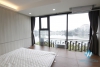 Lake view 2 bedrooms apartment for rent in Tran Vu, Truc Bach