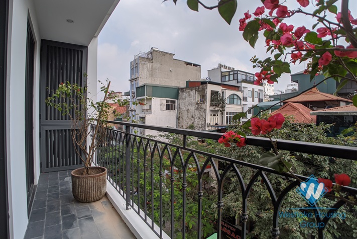 Japanese style one bedroom apartment for rent in Ling Lang, Ba Dinh