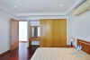 Lake view 03 bedrooms apartment with big balcony for rent in Tay Ho area