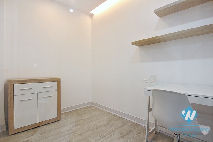 Lake view 1 bedroom apartment for lease in Yen Phu village, Tay Ho