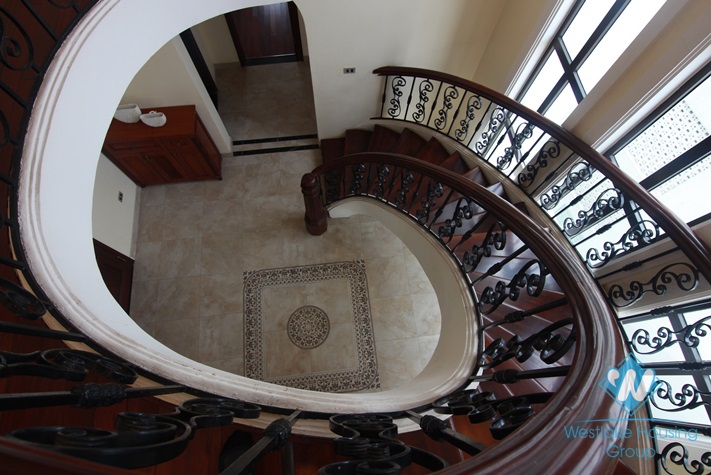 A super large duplex apartment for rent in Tay Ho District, Hanoi, Vietnam