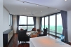 Bright and Morden 2 Bedrooms Apartments for rent in Xuan Dieu st, Tay Ho district.