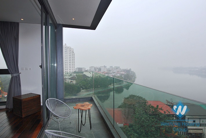 Bright and Morden 2 Bedrooms Apartments for rent in Xuan Dieu st, Tay Ho district.