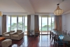 Lake view 03 bedrooms apartment with big balcony for rent in Tay Ho area