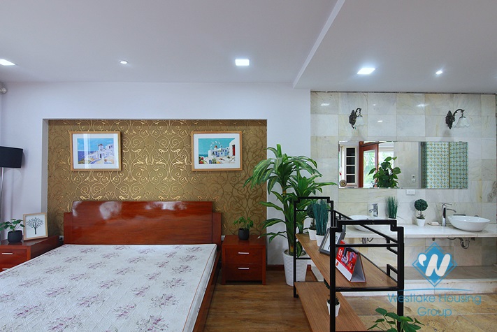 Nice design house with outstanding design for rent in Tay Ho