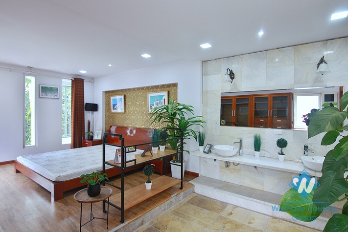 Nice design house with outstanding design for rent in Tay Ho