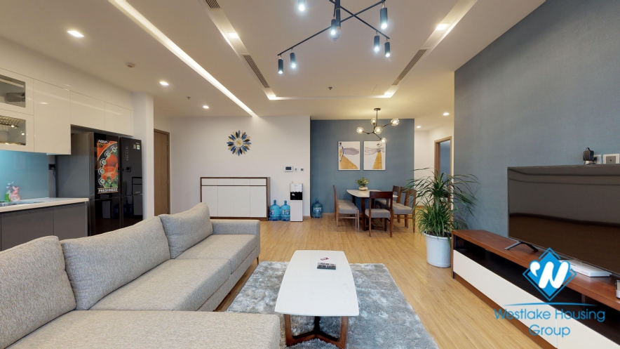 A beautiful and spacious 3 bedroom apartment for rent in Vinhomes Metropolis