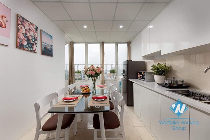 A brand new, furnished 3 bedroom apartment for rent on Au Co street