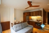 A lovely serviced apartment in Japanese style for rent in Ba Dinh District