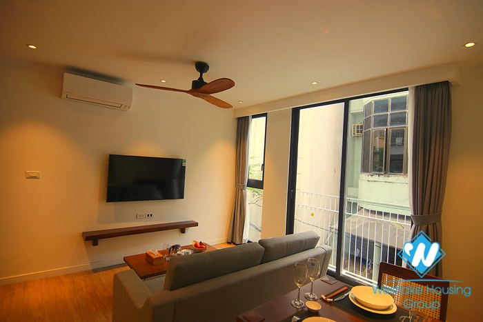 A lovely serviced apartment in Japanese style for rent in Ba Dinh District