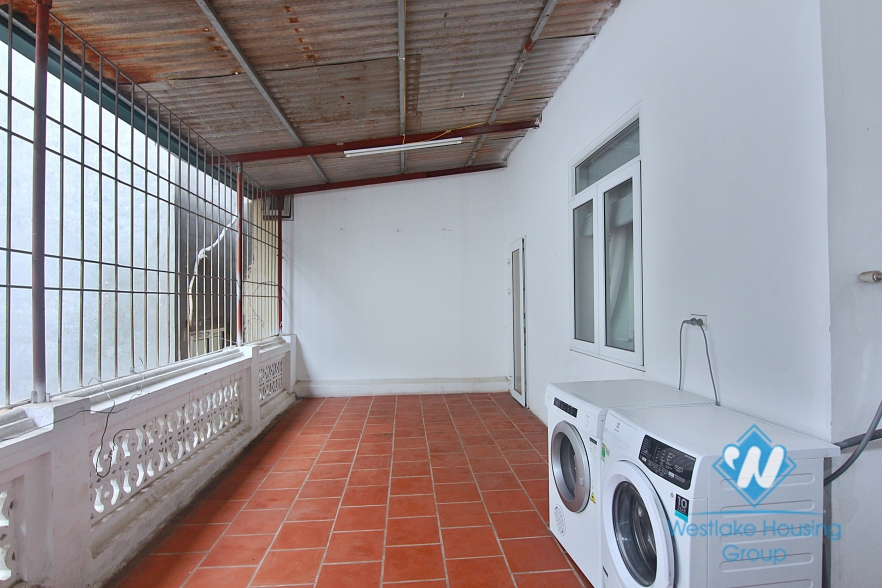 Nice house for rent in alley 111 Xuan Dieu st, Tay Ho District 