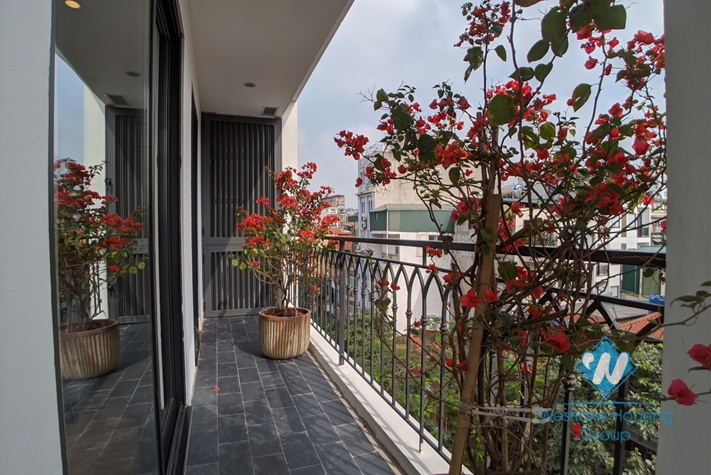 A luxury contemporary styled apartment for rent in Ba Dinh District