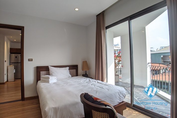 A luxury contemporary styled apartment for rent in Ba Dinh District