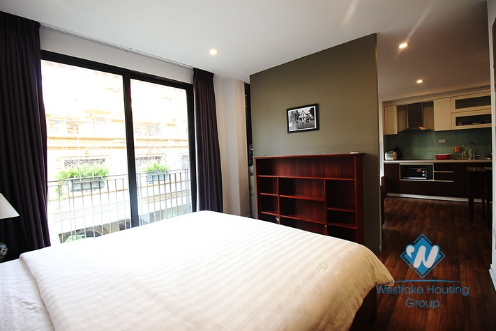 An exquisite 1 bedroom apartment for rent on Kim Ma street