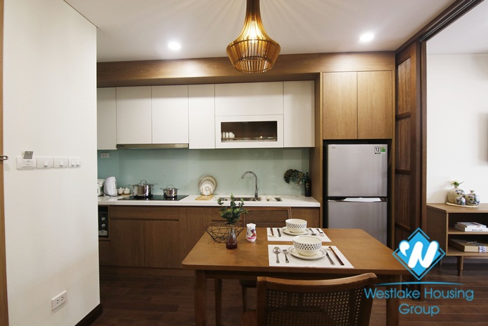 A charming elegant 1 bedroom apartment for rent on Lieu Giai street