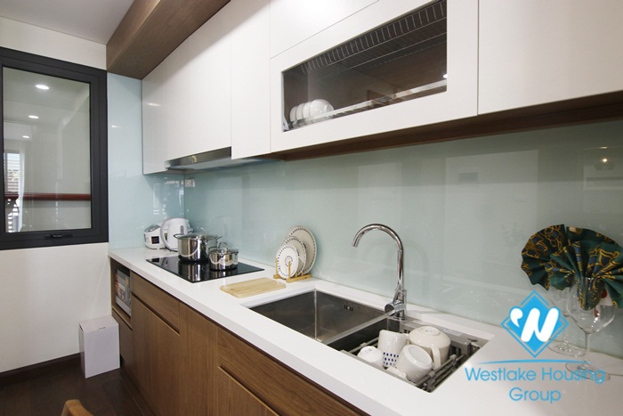 A charming elegant 1 bedroom apartment for rent on Lieu Giai street