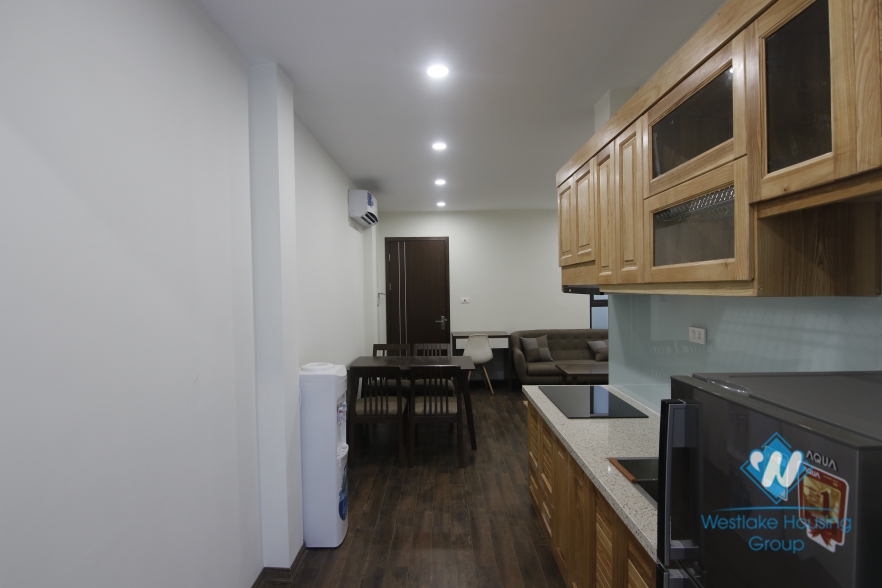 A serviced studio apartment for rent in Dao Tan street