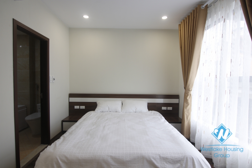 A serviced studio apartment for rent in Dao Tan street