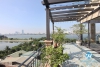 A Elegant and Modern 03 Bedrooms Duplex with lakeview for rent in Dang Thai Mai st, Tay Ho area.