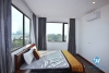 Lake view one bedroom apartment for rent in Xuan Dieu, Tay Ho