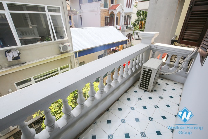 Affordable villa with large patio for rent in Tay Ho