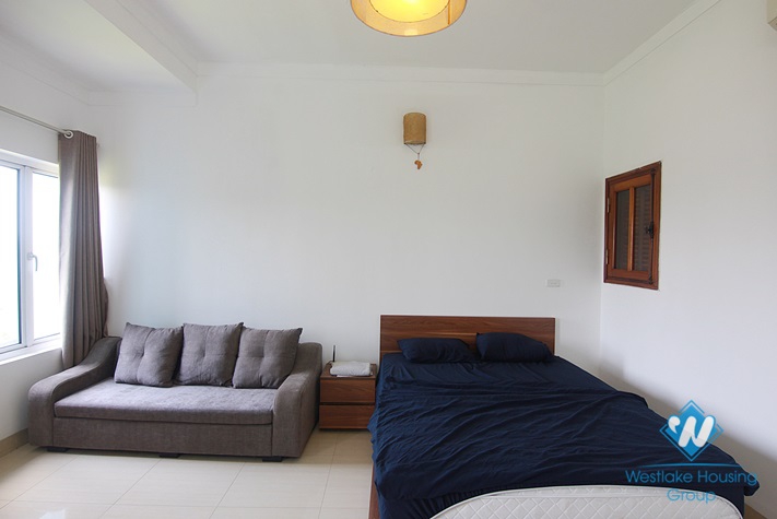Nice studio apartment with natural light for rent in Tay Ho