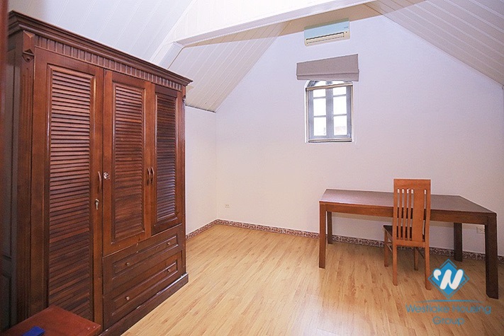 Swimming pool house for rent in Tay Ho, Hanoi