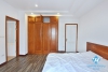 Lake view apartment with 3 bedrooms for rent in quiet alley Au Co st, Tay Ho District 