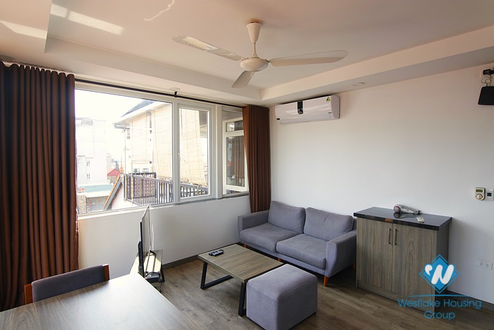 Modern and nice design apartment with balcony for rent in No 02 lane 32-18 To Ngoc Van st.