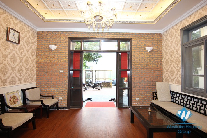 Spacious detached villa to rent in Tay Ho diplomats' compound