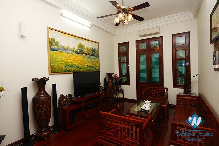 A delightful house with 4 bedrooms for rent in Ba Dinh District