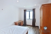 Lake view apartment with 3 bedrooms for rent in quiet alley Au Co st, Tay Ho District 