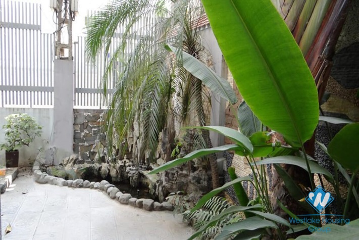 04 bedrooms house with large garden in Ba Dinh district, Hanoi