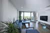 Lake view two bedroom apartment for rent in No 57 Trinh Cong Son, Tay Ho, Ha Noi, Viet Nam