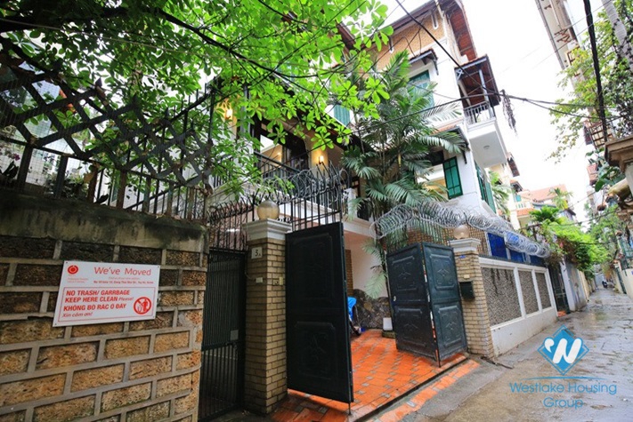 Swimming pool house for rent in Tay Ho, Hanoi