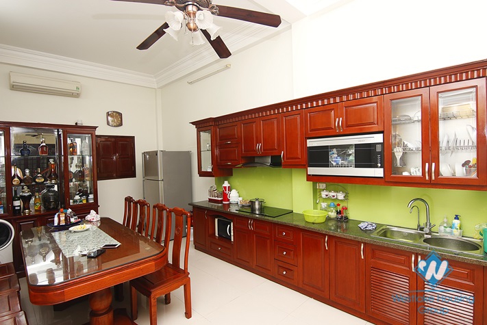 A delightful house with 4 bedrooms for rent in Ba Dinh District